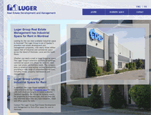 Tablet Screenshot of luger.com