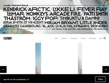 Tablet Screenshot of luger.se